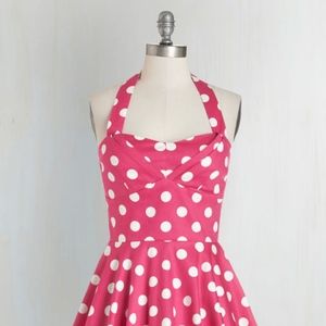 SOLD! Modcloth Traveling Cupcake Dress in Small